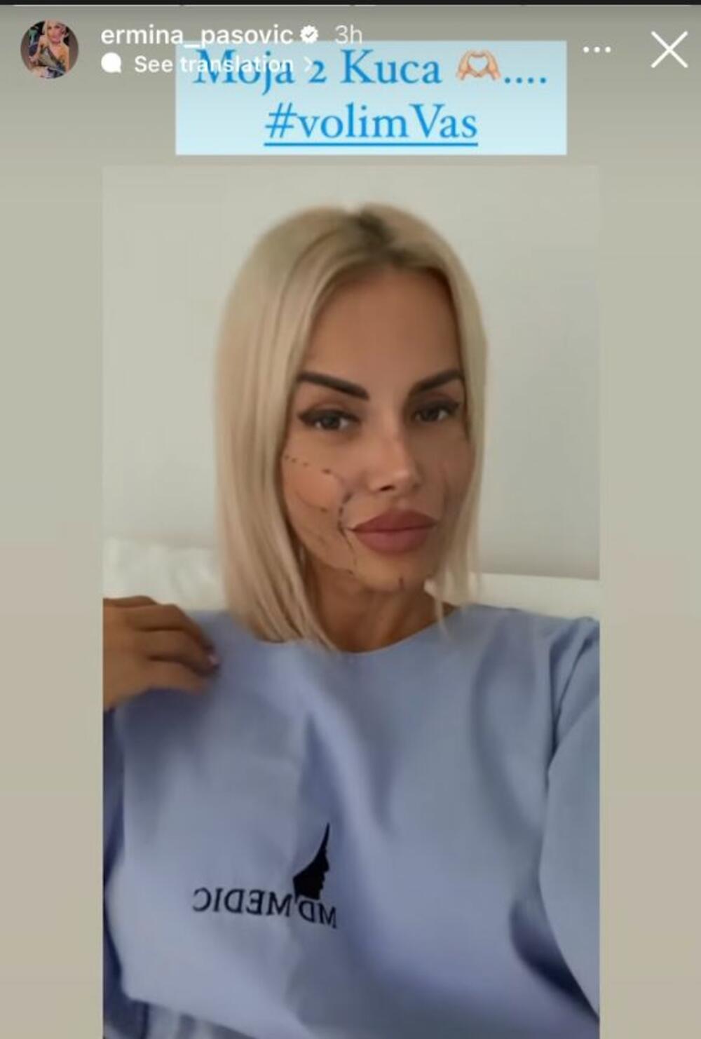 Objava Ermine Pašović