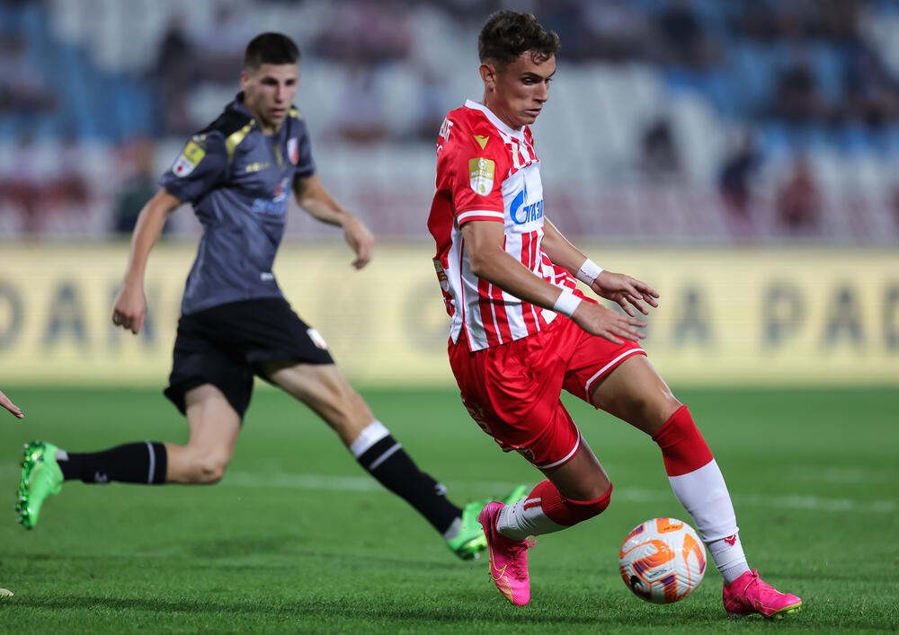 Detalj sa utakmice Crvene zvezde i Vojvodine