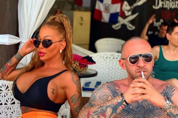 EVO KO JE BIVŠI MUŽ VATRENE BRINETE! U odličnim odnosima POSLE RAZVODA, a ceo u TETOVAŽAMA: Veže ih još i OVO