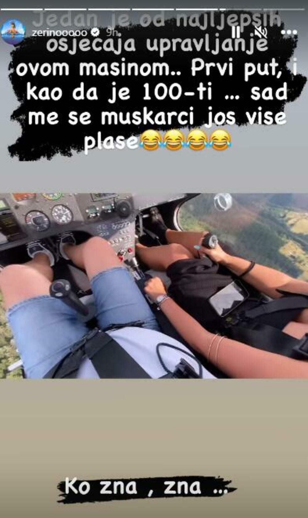 Uživala je u vožnji