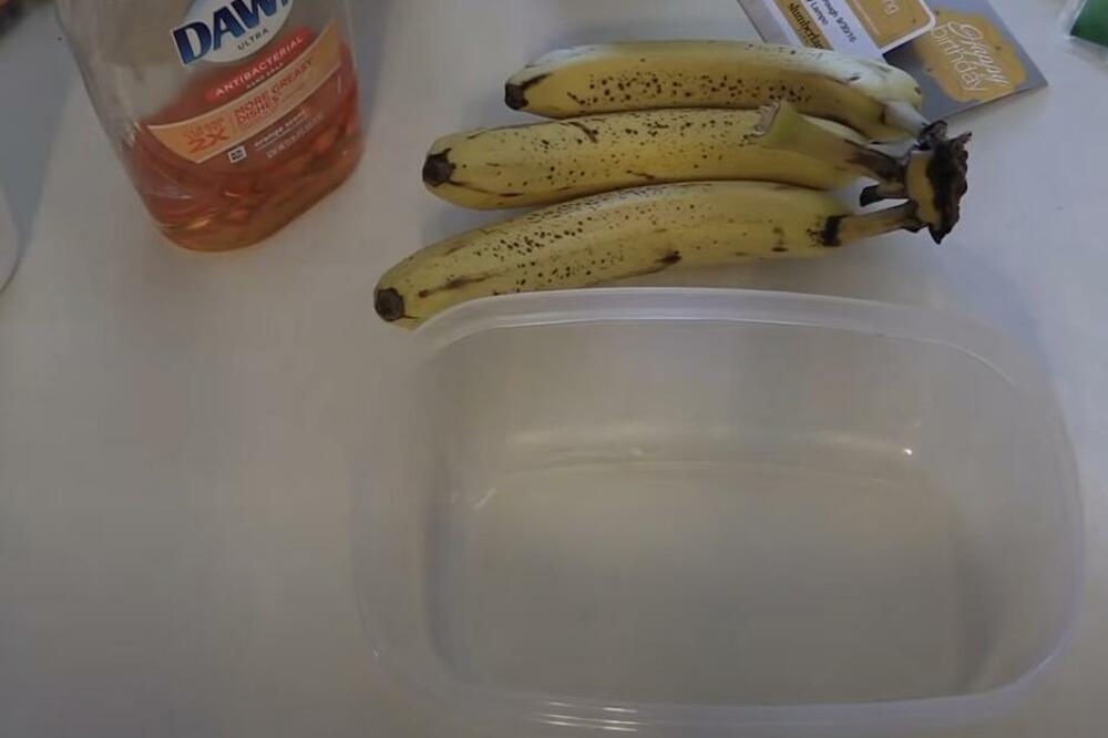 OD ISECKANE BANANE NAPRAVIO ZAMKU ZA MUVE: Isbrobajte i VI, i rešite ih se OVOG LETA (VIDEO)