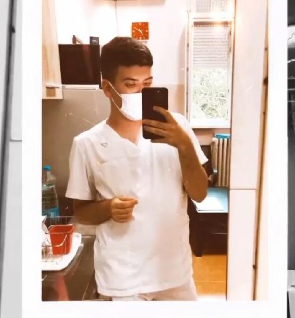 Uroš Stanić radi kao medicinski tehničar