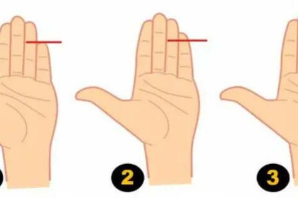 DOBRO POGLEDAJTE MALI PRST NA RUCI I SAZNAJTE NAJVAŽNIJE CRTE LIČNOSTI: Njegova dužina otkriva SVE o vama (FOTO)