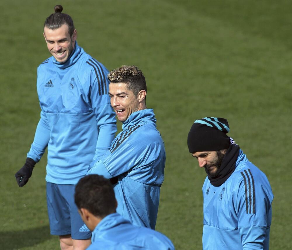 Geret Bejl, Kristijano Ronaldo i Karim Benzema