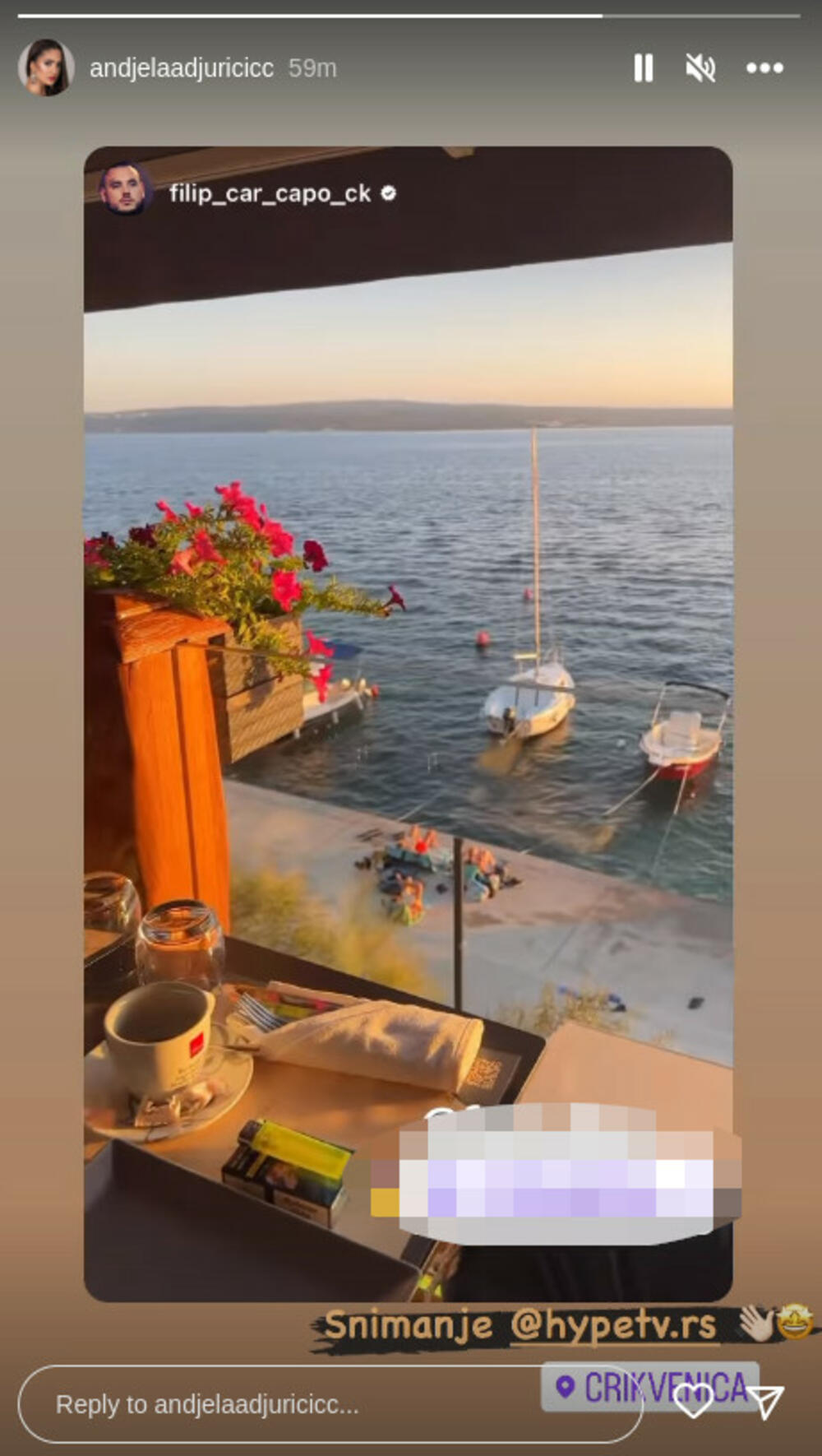 Objava Anđele Đuričić