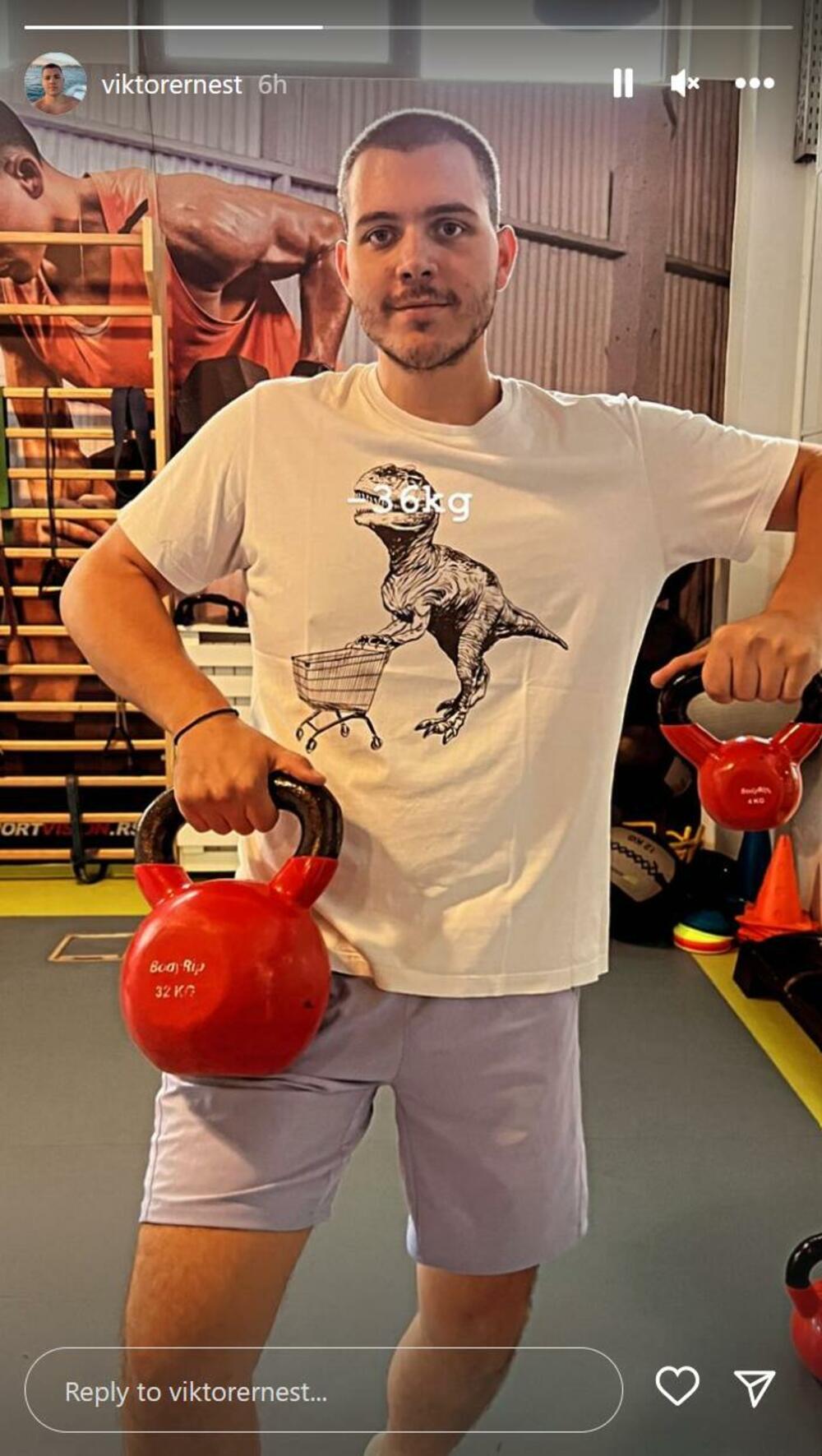 Izgled Viktora Živojinovića