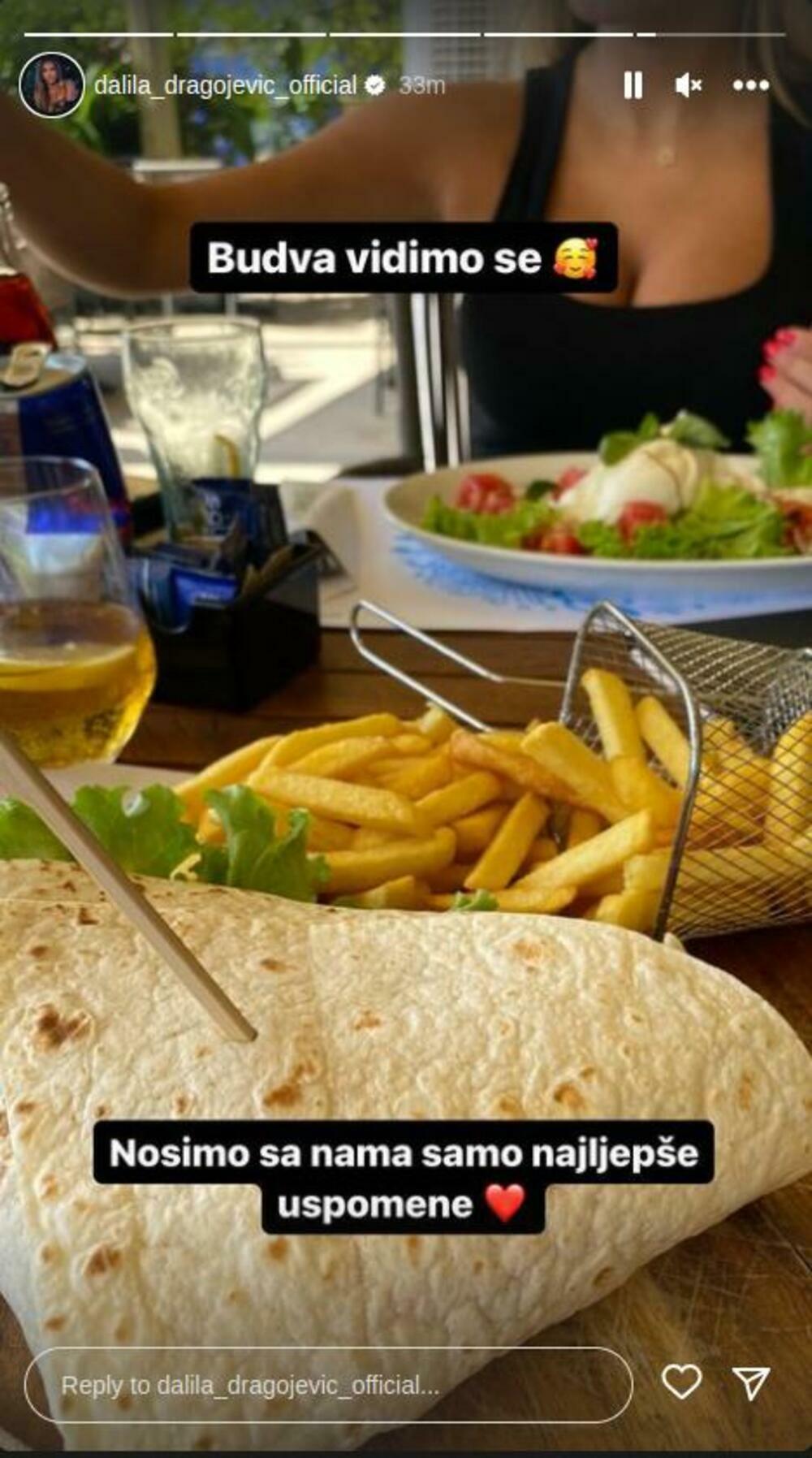 Objava Dalile Dragojević