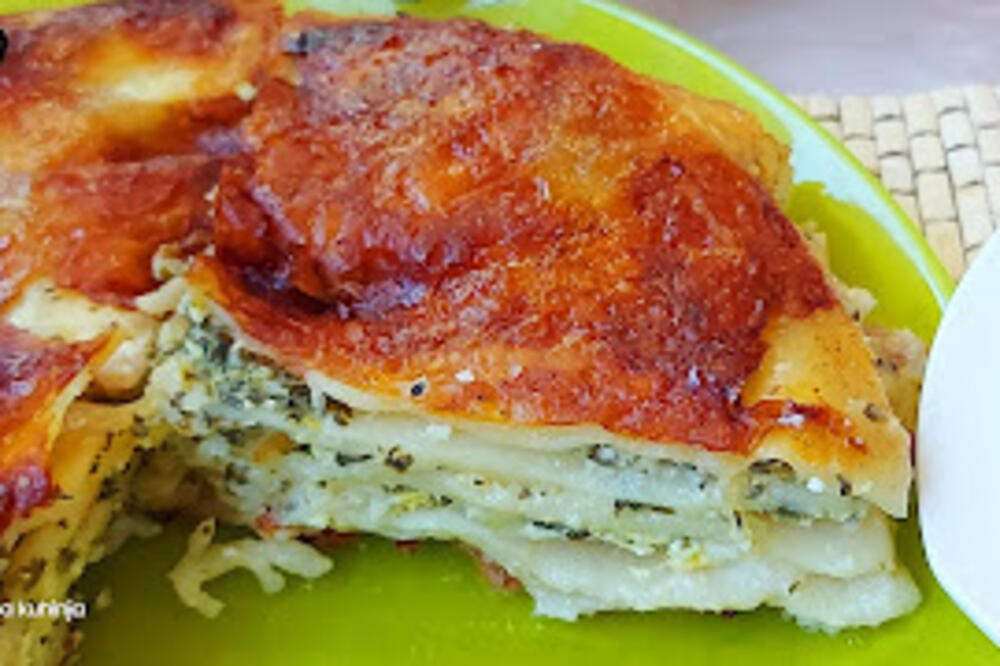 BAKA JE PODELILA RECEPT ZA LAZANJE SA SPANAĆEM I SIROM: Italijansko jelo na SRPSKI NAČIN će vam se odmah svideti