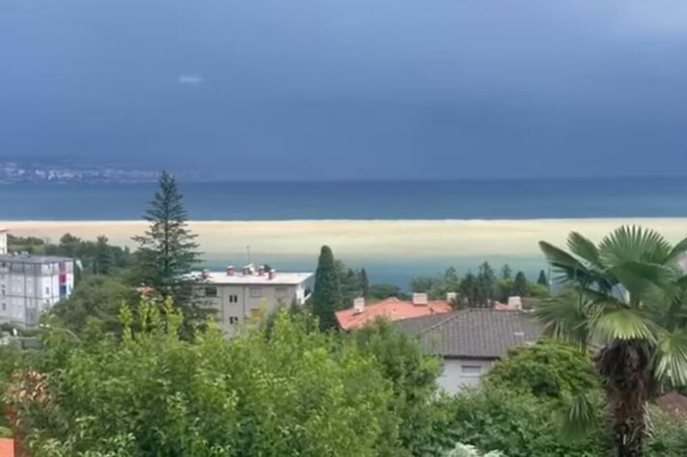 POŽUTELO MORE U HRVATSKOJ, EVO DA LI IMA POTREBE ZA ZABRINUTOŠĆU: Poznato o čemu se tačno RADI (VIDEO)