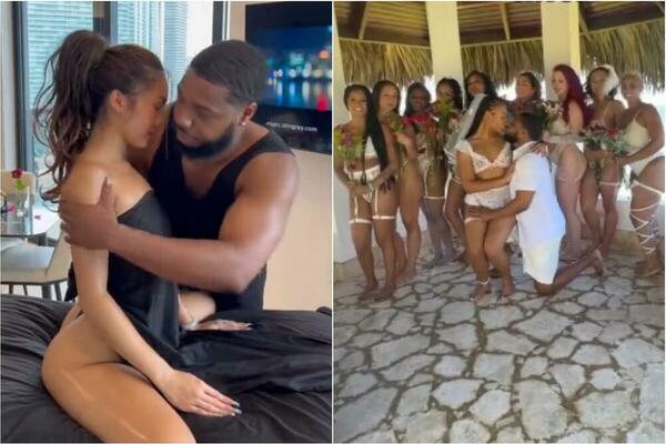 MASER POZNAT PO "VRELIM" MASAŽAMA OŽENIO 10 ŽENA: Snimak venčanja ZAPALIO mreže, sve u DONJEM VEŠU (VIDEO)