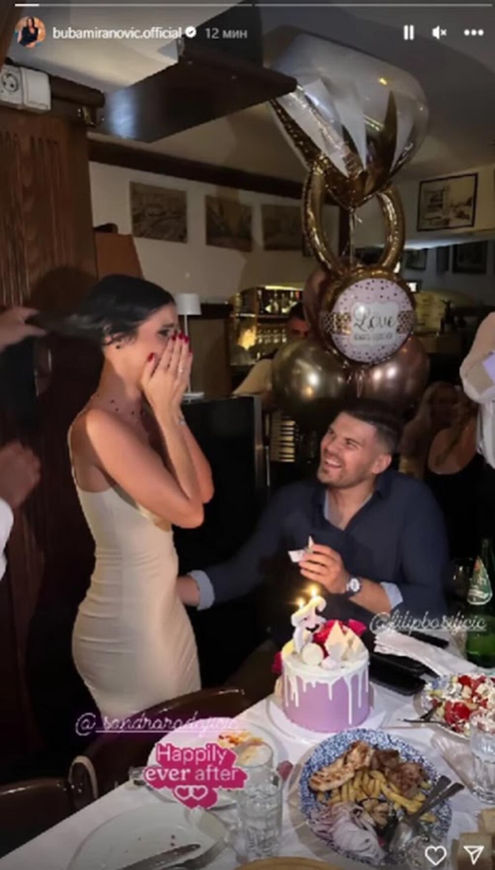 Buba Miranović objavila je radosne vesti na svom Instagram profilu.