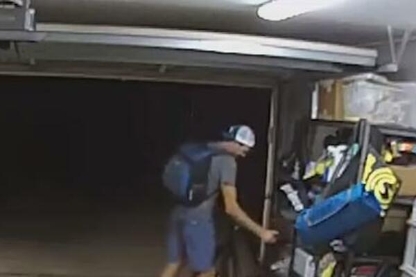 LOPOV ULETEO GARAŽU KUĆE, PA NALETEO NA NJEGA: Ono što je usledilo NIKO NIJE MOGAO DA OČEKUJE, pa ni ON SAM (VIDEO)