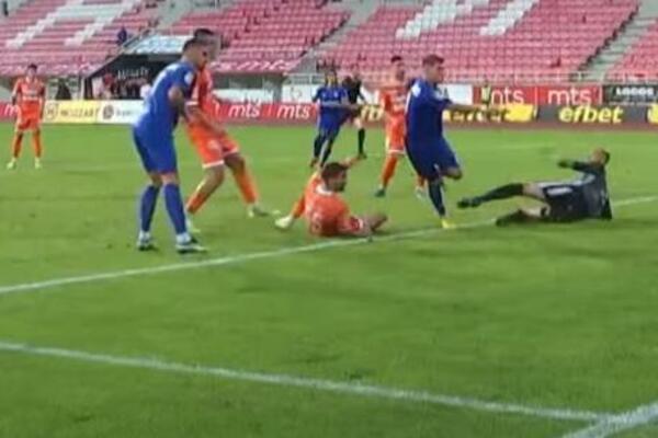 RADNIKU PRIJALA SELIDBA U NIŠ: Pobeda ostala u senci duge VAR provere gola! (VIDEO)