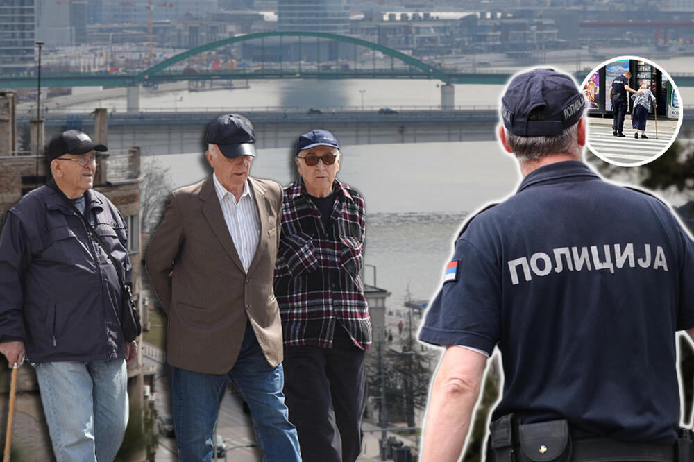 "BRAVO ZA MOMKA, TO BI SIGURNO URADIO I DA NE NOSI UNIFORMU": Prelepa slika iz Beograda, svi hvale mladog policajca