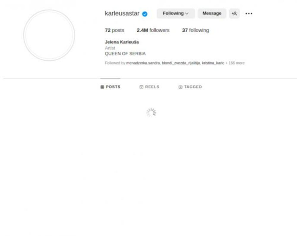 Jelena Karleuša obrisala slike