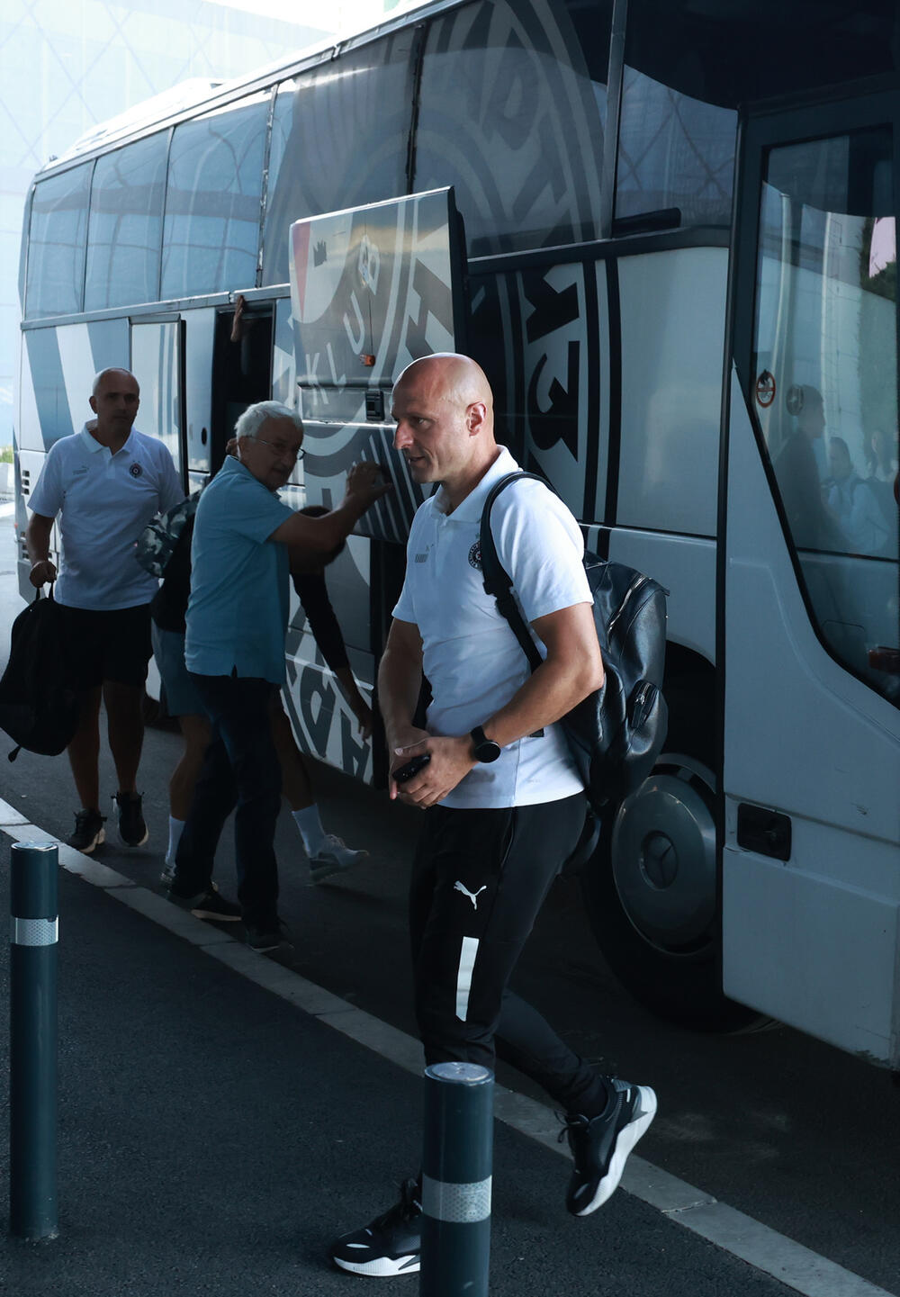 Igor Duljaj na aerodromu 'Nikola Tesla'