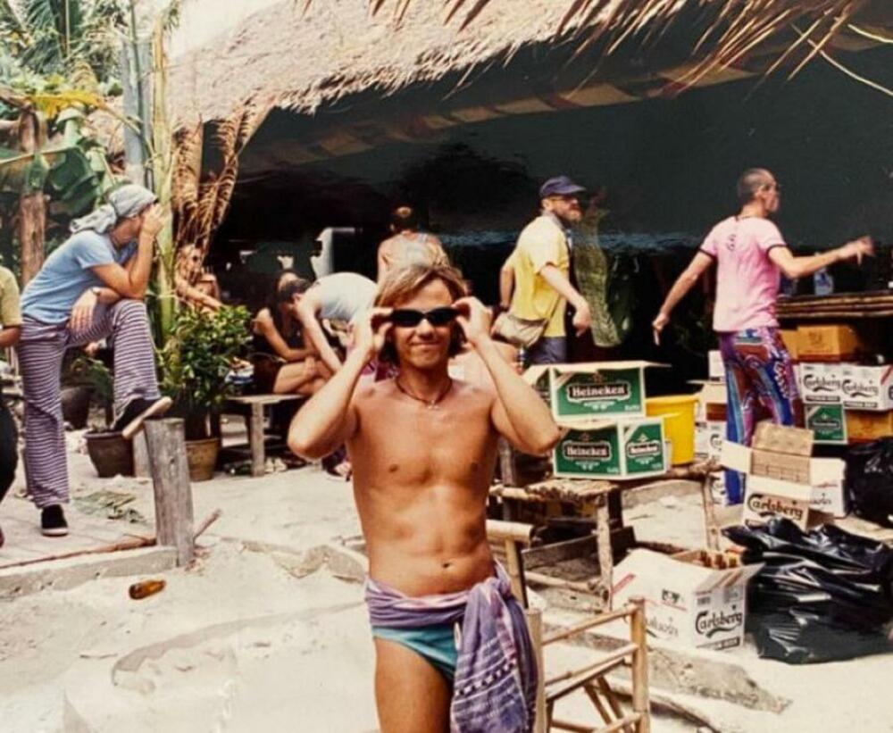 Žika Todorović u mladosti