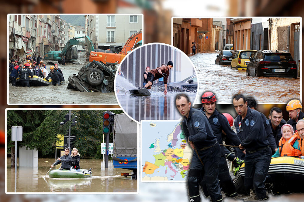 PAKLENO LETO DONELO JE DOSTA STRADANJA: Ovo su sve države koje su se DRAMATIČNO BORILE sa poplavama (MAPA)