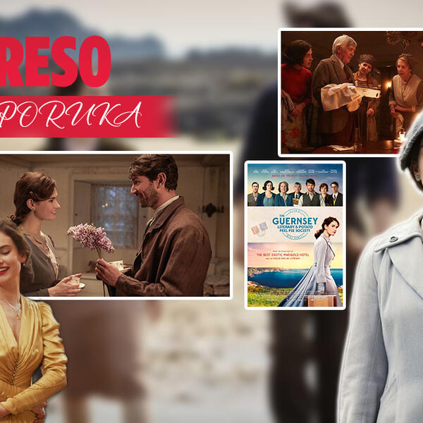 SUBOTA JE IDEALAN DAN ZA PORODIČNO OKUPLJANJE UZ FILM: "Društvo za književnost i pitu od krompira sa Gernsija"