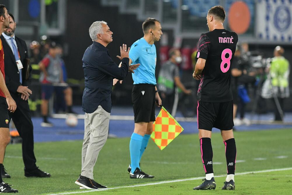 Žoze Murinjo i Nemanja Matić