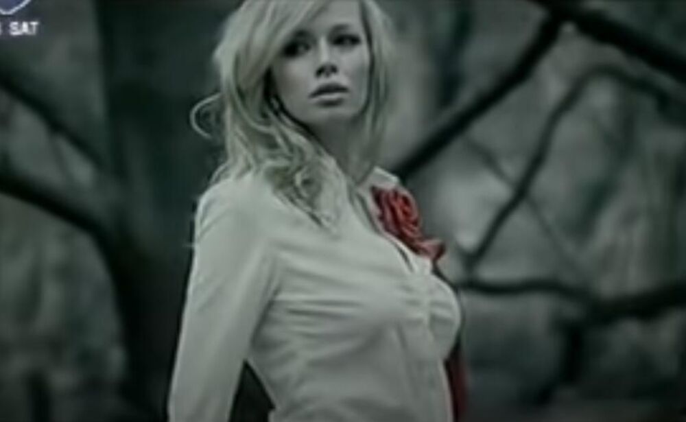 Aleksandra je glumila u spotu Zdravka Čolića