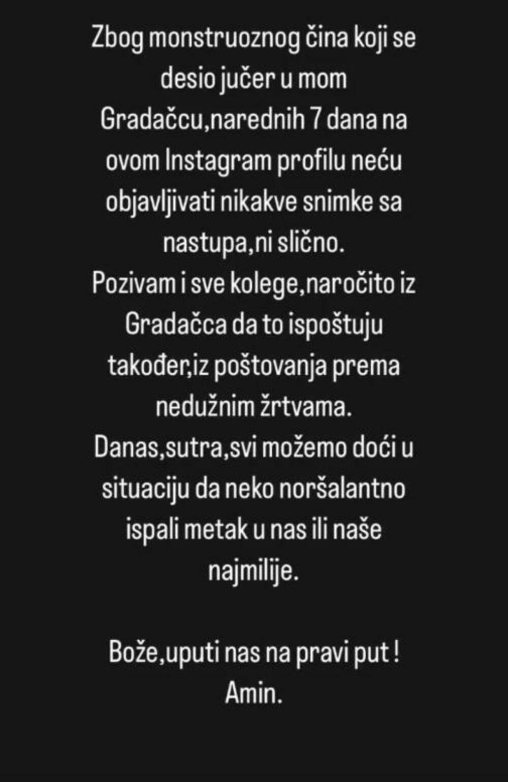 Nakon što je za tren oka Gradačac zavijen u crno oglasio se i Mustafa Mehić