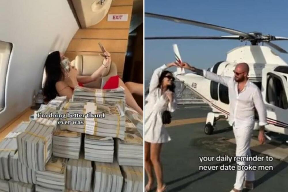 SOFIJA SE UDALA ZA BOGATAŠA IZ DUBAIJA: Ljudi je kritikuju zbog ovoga, a ona novčanicama briše suze (VIDEO)