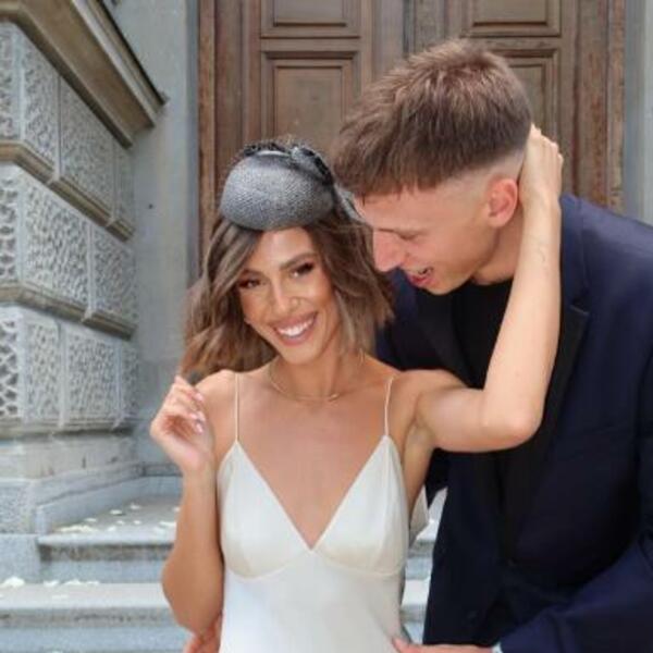 SKROMNA SVADBA BIVŠEG KOŠARKAŠA ZVEZDE: Mladenci izgledali savršeno, Svetlana blistala golih leđa! (VIDEO/FOTO)