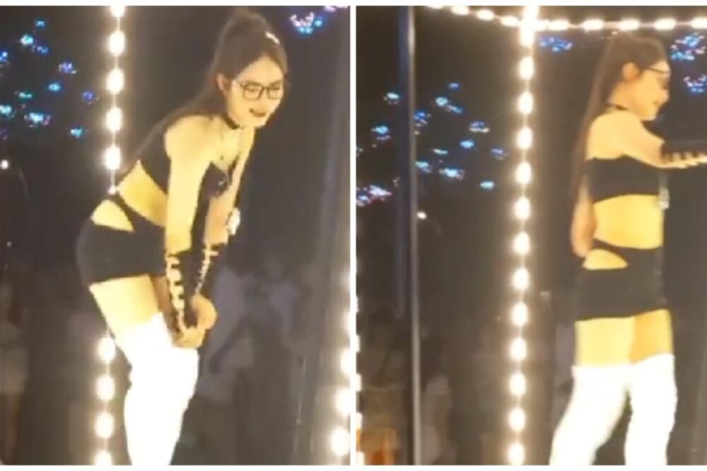 NIJE MOGAO DA ODOLI VRELOJ PLESAČICI, ALI JE ZABORAVIO NA BITAN DETALJ: Usledilo je nešto zbog čega se SRBI VALJAJU