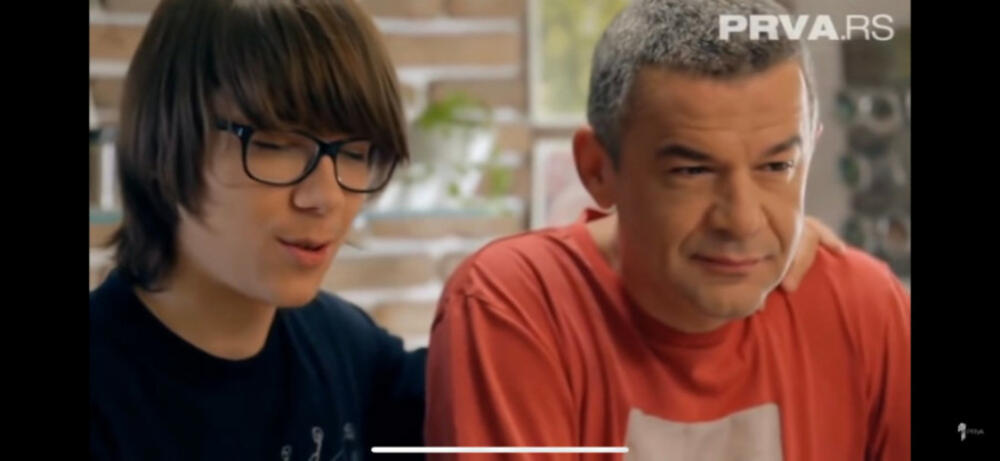 Miloš Glogovac sa pokojnim ocem