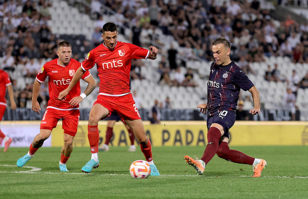 Bibras Natho na utakmici Partizana i niškog Radničkog