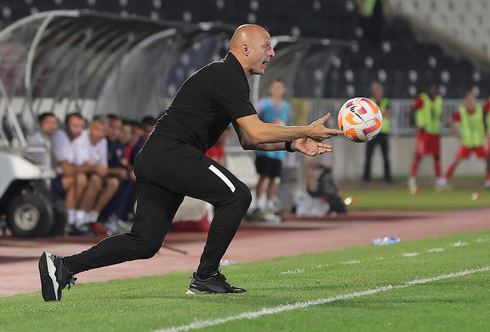 Igor Duljaj na utakmici Partizana i niškog Radničkog