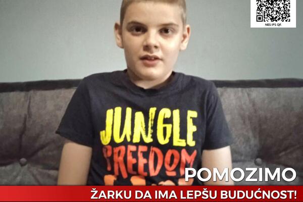 POMOZIMO ŽARKU (14) DA IZRASTE U ZDRAVOG I SNAŽNOG MLADIĆA: Bez nas možda neće uspeti, HITNO SMO MU POTREBNI