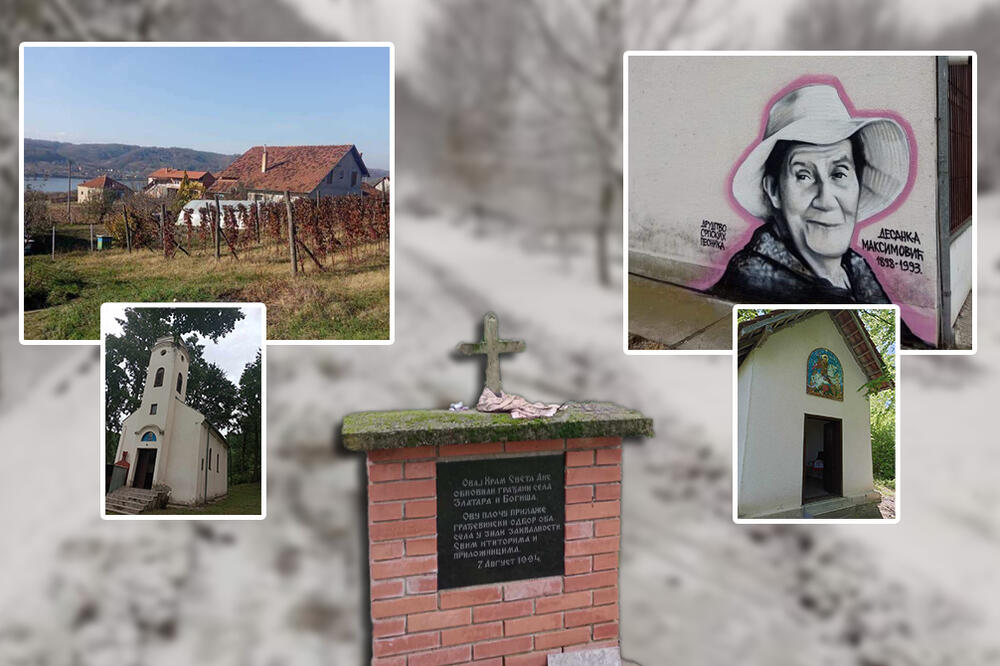 OVO MISTERIOZNO SELO NA JUGU ZEMLJE KRIJE MNOGE TAJNE: Retko ko je za njega čuo, krasi ga mural VELIKE SRPKINJE!