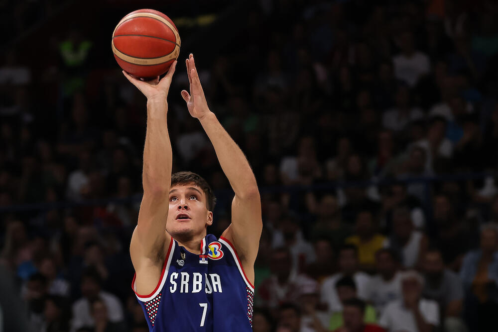 Bogdan Bogdanović na utakmici Srbije i Portorika