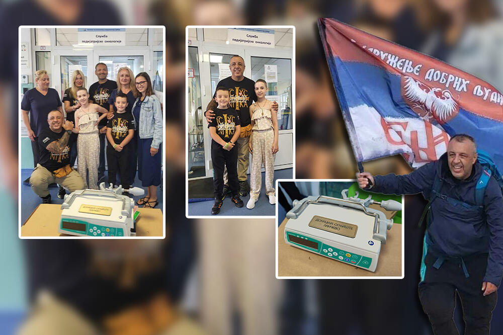 HEROJ! SLAVKO RADOJČIĆ JE URADIO NEVEROVATNU STVAR ZA DECU OBOLELU OD RAKA: Ovakav čovek se JEDNOM RAĐA! (FOTO)