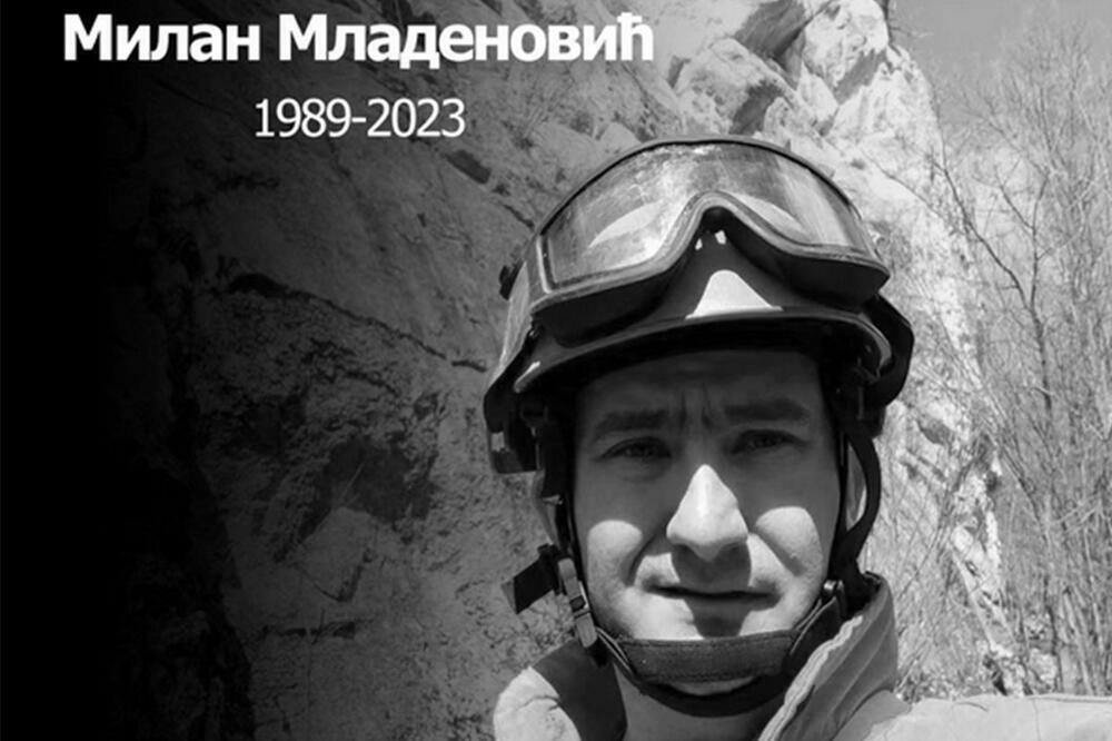 PREMINUO VOĐA TIMA ZA SPASAVANJE IZ RUŠEVINA: MUP Srbije se oprostio od Milana (34), velika TUGA