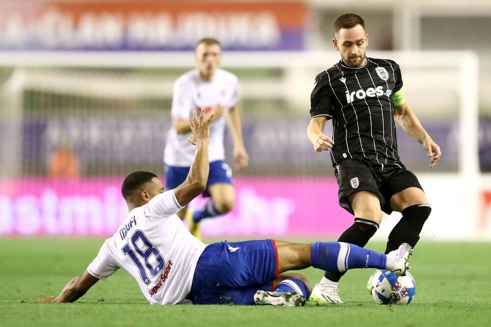 Andrija Živković protiv splitskog Hajduka