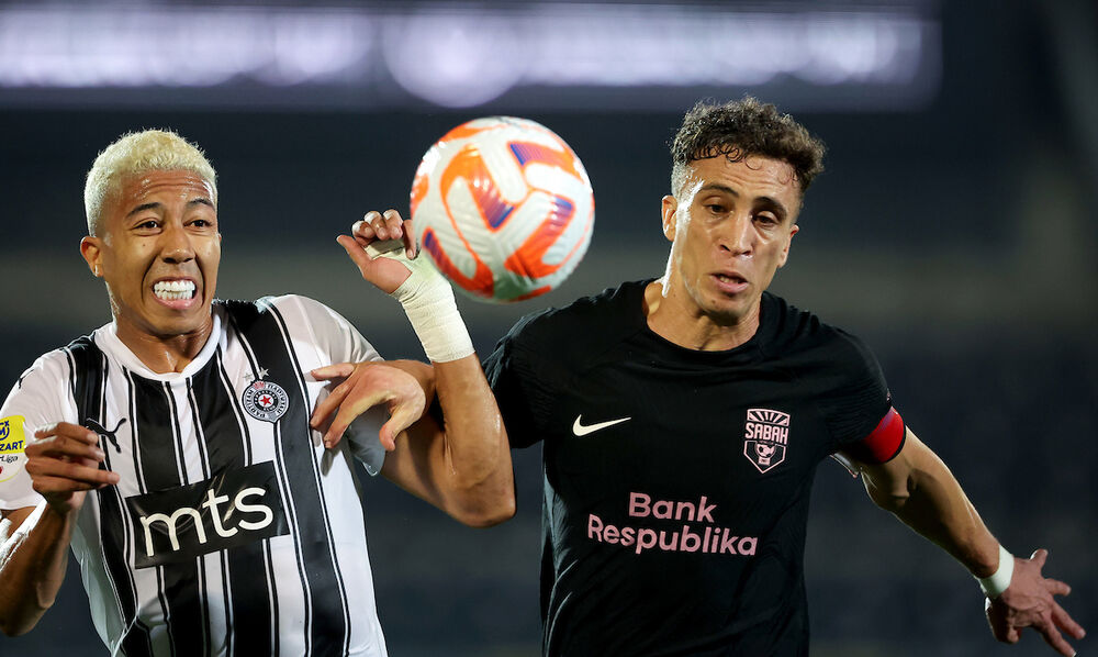 Detalj sa utakmice Partizana i Sabaha