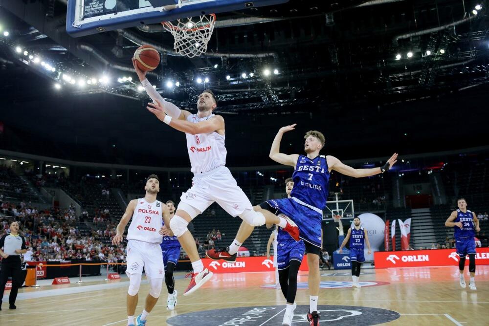 Mateuš Ponitka u prodoru na meču protiv Estonije