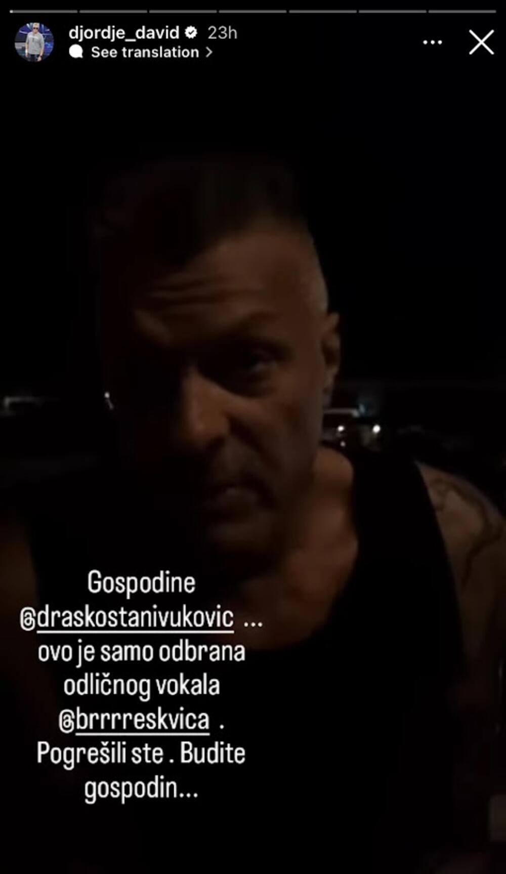 Đorđe David stao na stranu Breskvive