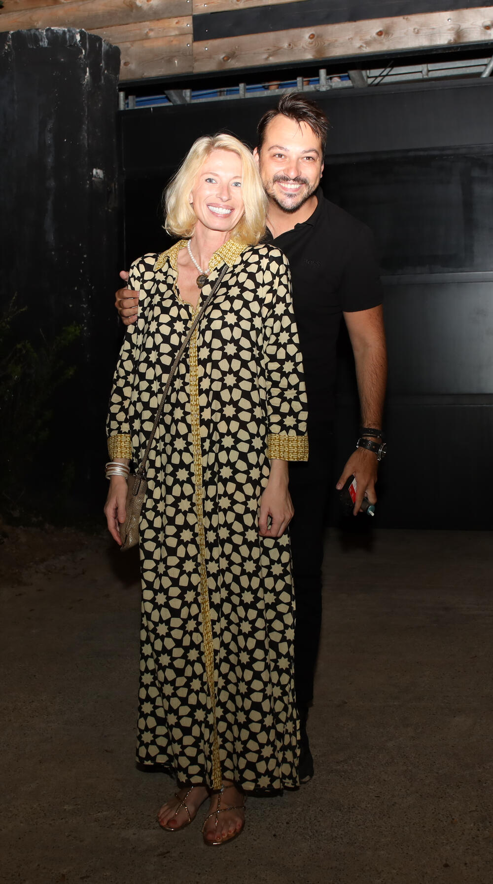 Klarićeva je sinoć uhvaćena na premijeri predstave 'Prozor”