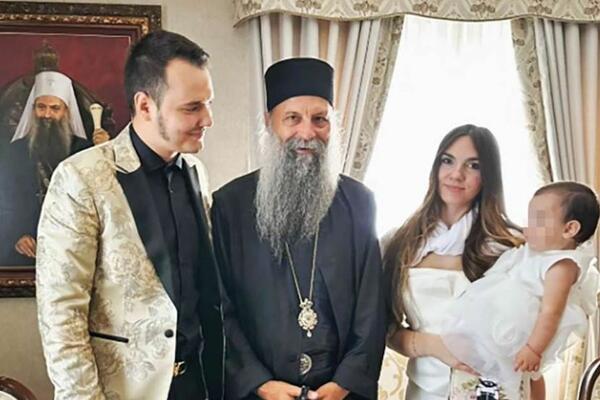KAKO DIVNA VEST! Patrijarh Porfirije krstio unuku pokojnog Balaševića: Pogledajte samo FOTOGRAFIJE