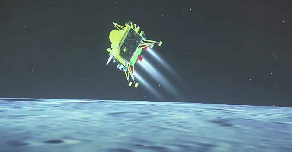 Sletanje indijske letelice na površinu meseca