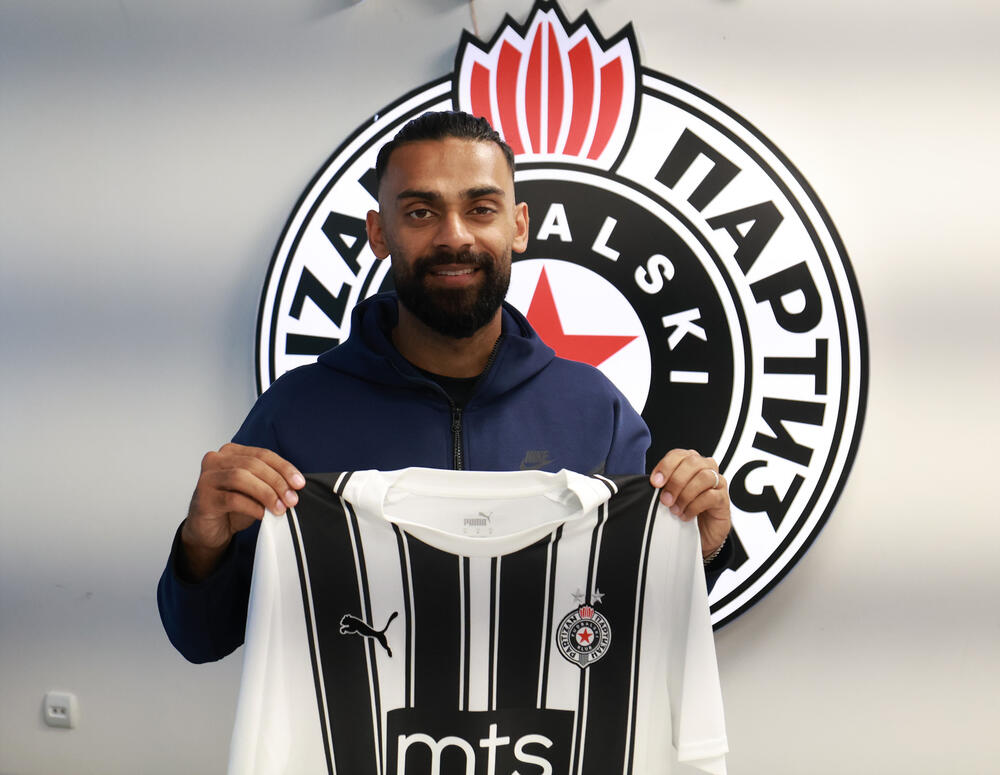 Gajas Zahid na predstavljanju u Partizanu