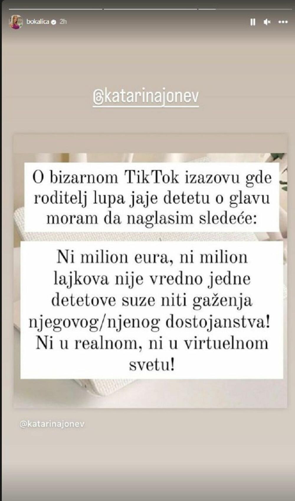 Nije ostala imuna ni voditeljka