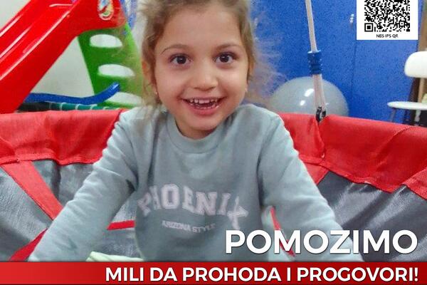 MILA (5) NE HODA, NE STOJI, NE KORISTI RUKE I NE GOVORI: Pomozimo joj da ima DETINJSTVO KAKVO ZASLUŽUJE!