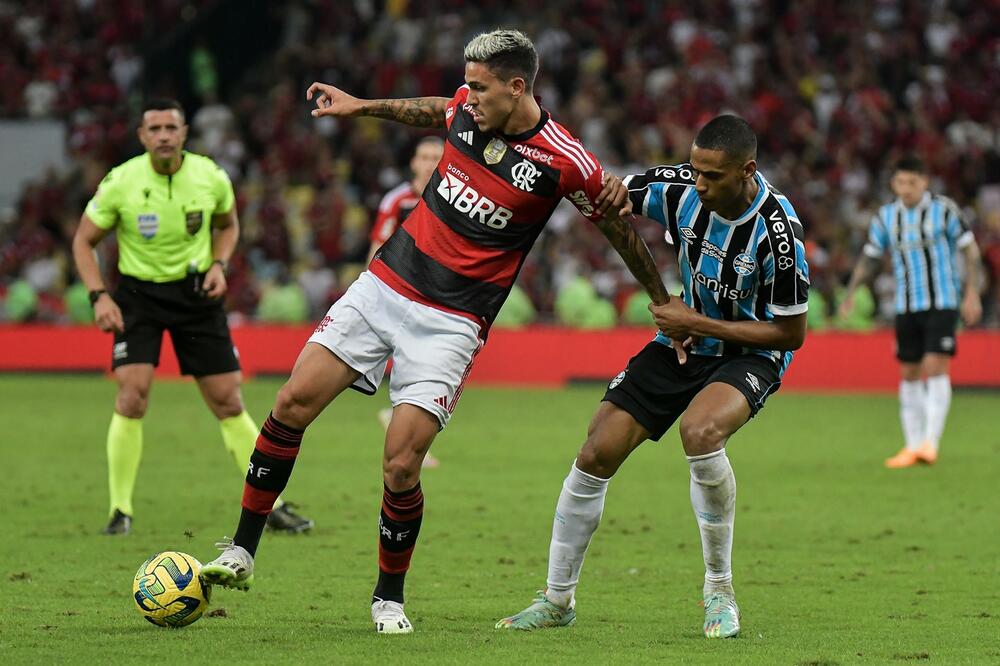 Pedro na nedavnom meču protiv Gremija u Kupu Brazila