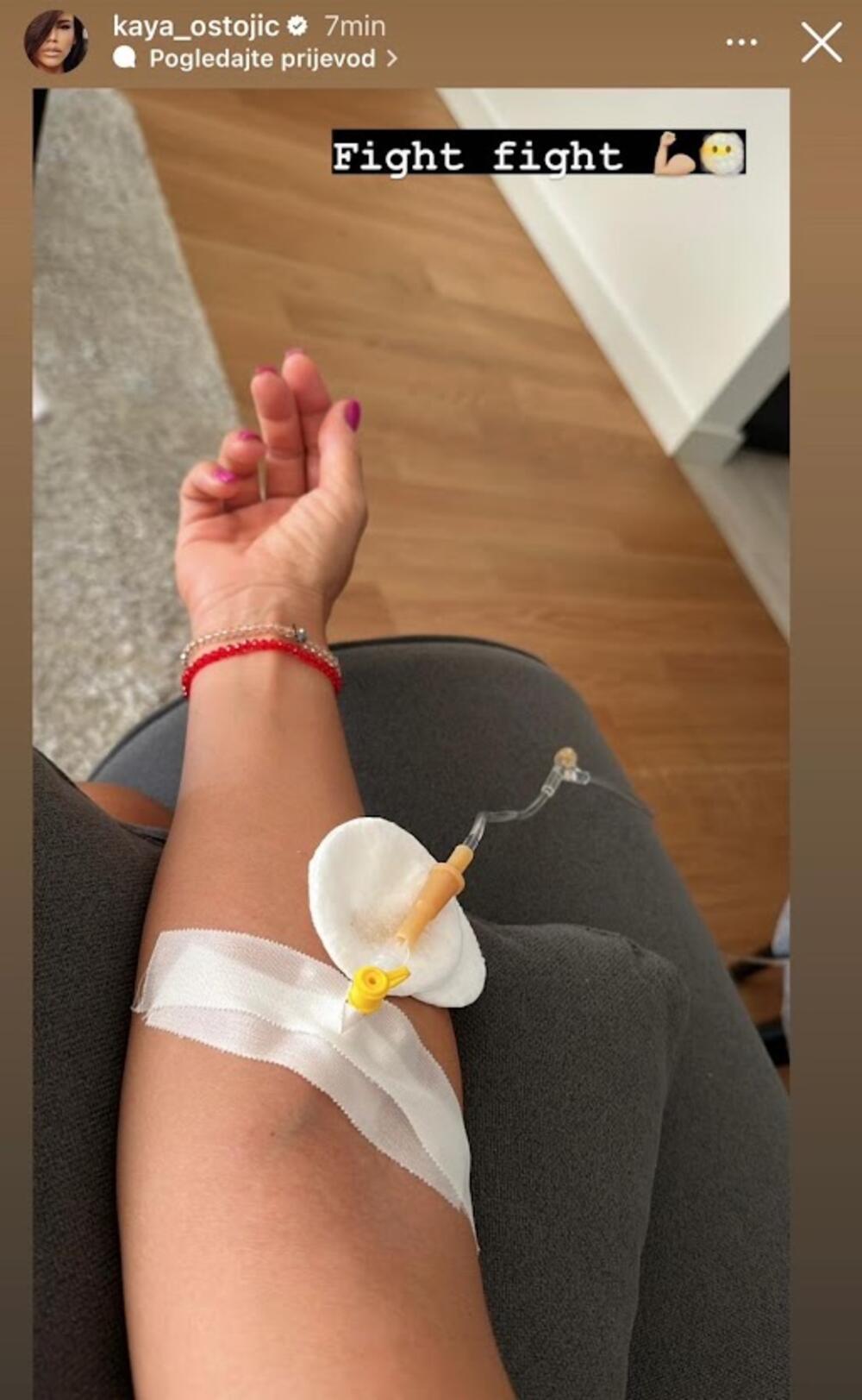 Kaja Ostojić prima infurziju