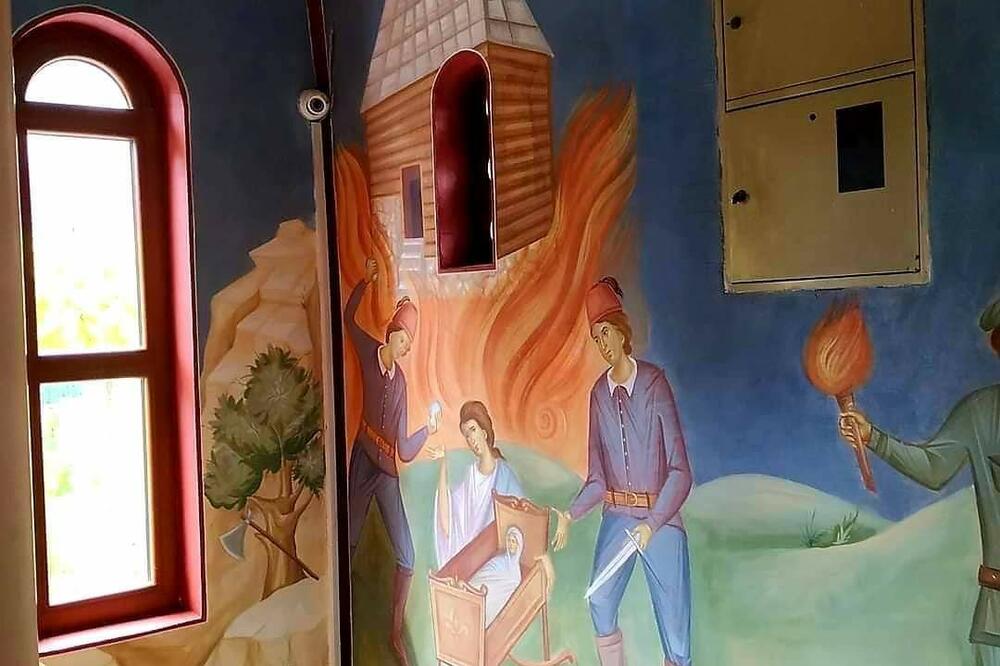 FRESKE U CRKVI U ROŽAJIMA UZNEMIRILE MUSLIMANE: Ponovo kruže slike internetom, POGLEDAJTE SAMO! (FOTO)